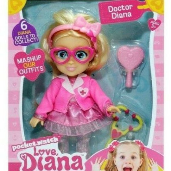 Love, Diana Love Diana Value Doll Doctor, 6 Inches, Fashion  Love Diana Mashups Doctor 6\